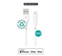 ES601270 eSTUFF INFINITE Super Soft Lightning Cable 2m - 100% Recycled PVC Free