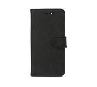 ES67110002-BULK eSTUFF iPhone 12 WALES PU Wallet Cover - Black Apple iPhone 12