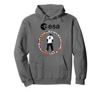 ESA Astronauta Cool Vestito in Bandiera degli Stati Membri Felpa con Cappuccio
