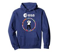 ESA Astronauta Cool Vestito in Bandiera degli Stati Membri Felpa con Cappuccio