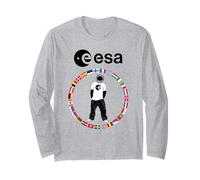 ESA Astronauta Cool Vestito in Bandiera degli Stati Membri Maglia a Manica