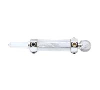 Esagonale Crystal Healing Wand - 12 cm - Rock Quartz