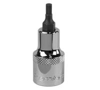Esagonale Presa Punta 4mm 1.3cmSq Drive - Sealey SBH016 Nuovo