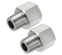 Esagonale Riduzione Boccola,3/8 PT Maschio to 1/2 PT Femmina Raccordo 2pz