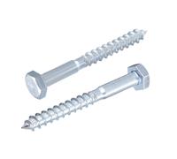 Esagonale Testa Viti,M10x90mm Carbonio Acciaio Zinco Placcato 10pz