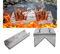 Esaltatore di sapori affumicati BBQ scatola trucioli di legno con coperchio di f