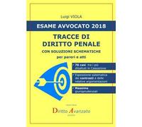 Esame avvocato 2018. Tracce di diritto penale. Con soluzioni schematiche per pareri e atti