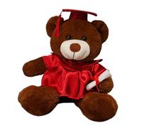 Esame di Gosads - Laurea Bear, Studente presente Gosads | Plyschbjörn con cappello di laurea, solenne rock dottorato björn, ragazze di grado animale peluche, laurea memoria fel