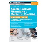 Simone – Esame agenti attività finanziaria e mediatori creditizi – Manuale e quiz – Con software