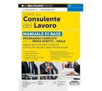 Esame per consulente del lavoro. Manuale di base. Programma completo per la prova scritta e orale. Con espansione online