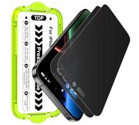 Esanik Privacy Opaca Pellicola per iphone 17/ iphone 16 Pro, Vetro Temperato OpacoAnti-Spy Protettiva Film, Anti-Impronte e Antiriflesso - installazione automatica, Pacco da 2
