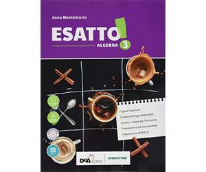 Esatto! Con quaderno operativo e prontuario. Ediz. tematica. Per la Scuola media. Con ebook. Con espansione online. Con DVD-ROM. Algebra-Geometria (Vol. 3)
