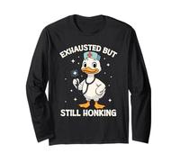 Esausto ma Ancora clacson Maglia a Manica