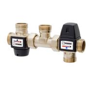 ESBE KIT SOLARE VMC322 Ø 1" 45°C VALVOLA DEVIATRICE+MISCELATRICE CALDAIA+SOLARE