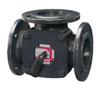 ESBE Miscelatore a flangia a 3 vie 3F, DN50, Kvs60, flangia PN6, 11100600