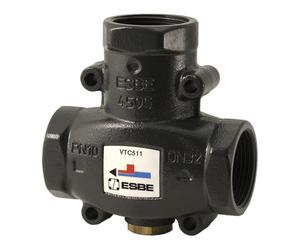 ESBE VALVOLA ANTICONDENSA VTC511 F 55°C KVS Ø 1"1/4 STUFA PELLET CALDAIA LEGNA