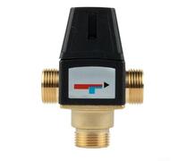 Esbe Valvola miscelatrice termostatica 35-60°C in ottone DN20 DN25 filettatura maschio per acqua calda sanitaria e riscaldamento a pavimento (DN20)