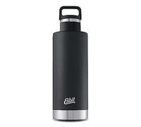 Esbit Bottiglia Isolante Sculptor | Acciaio Inox | Senza BPA | Nero, Argento, Verde | 0,75L e 1L | Acqua, Bici e Sport