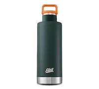 Esbit Bottiglia Isolante Sculptor | Acciaio Inox | Senza BPA | Nero, Argento, Verde | 0,75L e 1L | Acqua, Bici e Sport
