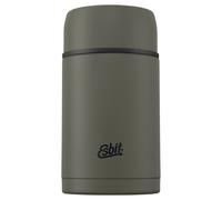 Esbit Contenitore termico classico, per alimenti, 1000 ml, in verde oliva, in acciaio inox, per alimenti caldi e freddi