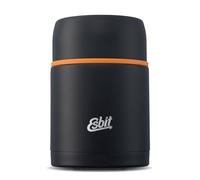 Esbit Contenitore termico classico, per alimenti, 750 ml, nero, in acciaio inox, per alimenti caldi e freddi