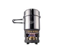 Esbit COOKSET W/ALCOHOL BURNER 985ml & 470ml Stainless Steel (CS985ST)