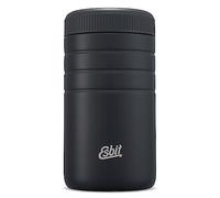 Esbit Recipiente per Vivande Majoris | Acciaio Inox | Senza BPA | Nero e Argento | 0,4L e 0,55L | Zuppa e Pasta