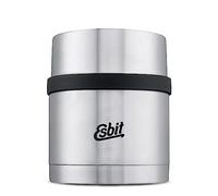 Esbit Sculptor - Contenitore termico per cibo, in acciaio inox, senza BPA, argento, nero e altro, 500 ml, 750 ml e 1 litro, per cibi caldi e freddi, per zuppe e insalate, per la scuola e il lavoro