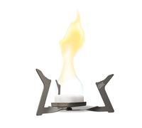 Esbit ST11.5-TI Solid Fuel Stove, Titanium, BPA-Free, Ultralight Weight, Camping, Backpacking, Sports, Outdoor kitchen