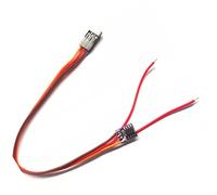 ESC con spazzole da 1, 6 A per modello auto e barca telecomandato Ottimo per motore coreless con ingranaggi N20 con protezioni da surriscaldamento Regolatore velocità elettrico per giocattolo