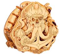 ESC WELT Blackbeard's Compass Puzzle Box - Escape Room in una scatola - Rompicapo - Scatola di gioco in fuga 3D - Giochi di indovinelli in scatola - Scatola di puzzle per bambini e adulti
