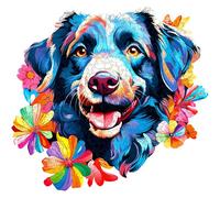 ESC WELT Puzzle in Legno Cane 500 Pezzi - Intrattenimento Mentale Coinvolgente per Adolescenti e Adulti - Giocattolo Educativo Divertente e Ecologico - Giochi di Sfida - Puzzle in Legno