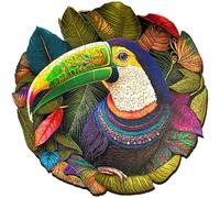 ESC WELT Puzzle in Legno Tucano 300 Pezzi - Intrattenimento Mentale Coinvolgente per Adolescenti e Adulti - Giocattolo Educativo Divertente e Ecologico - Giochi di Sfida - Puzzle in Legno