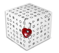 ESC WELT Secret Box - Scatola Regalo con Lucchetto per Denaro, Buoni Regalo, Carte Regalo - Scatola Sorpresa di Cartone, Box Regalo Fai Da Te - Confezioni Regalo Creative e Personalizzabili con Foto