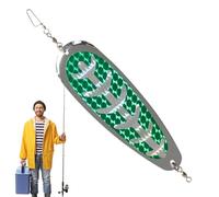 Esca a cucchiaio da luminosa, esca da cucchiaio con gancio affilato | Esca da, cucchiaio, esca, resistente agli urti, cucchiaio da con rivestimento glitterato per fiumi marini
