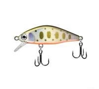 Esca a forma di pesciolino affondante, in metallo, 5 cm, 4 g, per pesca con persico e spigola, azione realistica e sensazione di recupero costante (5#)