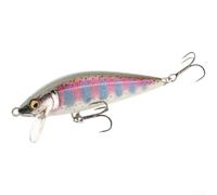 Esca affondante da 65 mm in stile Minnow con dettagli realistici e azione sonaglio interno per stimolare il comportamento alimentare della spigola e trota (F)