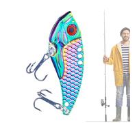 Esca animata per spigola, esche da pesca d'acqua - Roba da pesca Esche da nuoto Esche per spigole colorate - Attrezzi e attrezzature da, forniture per la, occhi 3D realistici per trote d'a