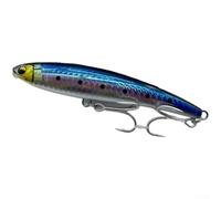Esca Artificiale 170mm 65g Pencil Lure Pesca Mare Silenziosa per Tonno Spigola per luccio Lungo Lancio(blue)