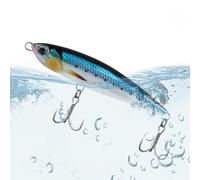 Esca artificiale a - Esca realistica per una facile, ad affondamento lento - Per famiglia, amici, adolescenti, adulti, mariti, padri sul lago, ruscello, fiume