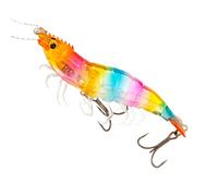 Esca artificiale con luce notturna riflettente, per pescatori, trote, pesce gatto, mare, acqua