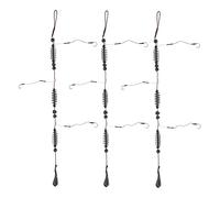 Esca artificiale Esca da pesca Gabbia Trappola Cestino Set Design con alimentatore a molla Ganci in acciaio ad alto tenore di carbonio per attrezzatura da pesca in acqua dolce (20 g)