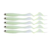 Esca artificiale, morbido e luminoso paddle tail esca per jigging e swimbait for pescatori lago mare fiume notturno