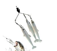 Esca artificiale per bass Swimbait morbido flessibile multiuso