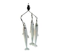 Esca artificiale per bass Swimbait Morbido Riutilizzabile Multiuso