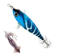 Esca artificiale per calamari - Esca luminosa artificiale per la cattura di calamari - Esca galleggiante imitazione realista. esca da fluorescente per appassionati principianti