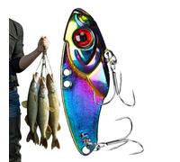 Esca artificiale per la pesca alla spigola, esca galleggiante realistica in metallo con gancio, esche da pesca in acqua salata VIB, esche affondanti per esterni, acqua salata, laghi, fiumi, dalla