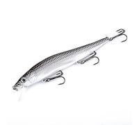 Esca artificiale per la pesca. Esca per pesciolini ABS a coda lunga realistica