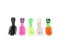 Esca Artificiale Rana 7cm 16.5g, Set da 6 Pz, Esche Dure con Doppio per Acqua Dolce e Salata - Design Realistico, Bilanciamento Centrale, Ideale per Pesca alla Riva