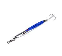 Esca Artificiale Spoon Bait Metallo 56g per Pesca Acqua Dolce e Mare, Lure per Persico e Lucioperca Blu, Spoon Pesca Sportiva per Acqua Salata e Dolce, Esca Spoon Metallica per Pesca Predatori